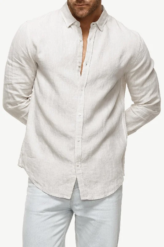 Exclusive Weekend Offers Inside Industrie | The Tennyson L/S Linen Shirt