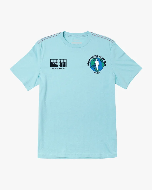 Exclusive Savings Over Matter Tee - Aqua Haze