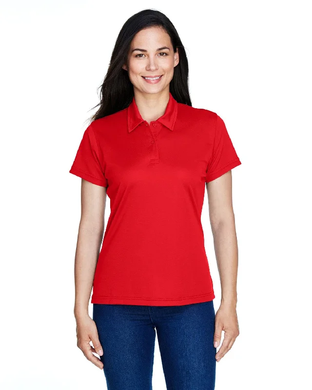 Celebrate the Weekend with Discounts Team 365 Ladies Command Snag Protection Polo | Sport Red