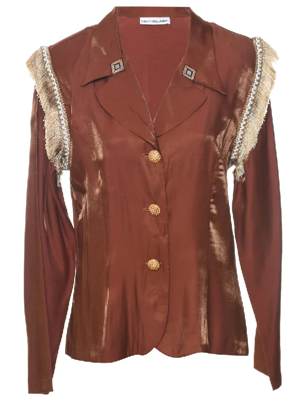 Early Access Button Front Evening Jacket - M