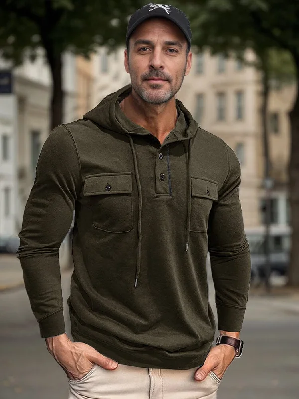 Unbeatable Prices Casual Utility Inspired Hoodie