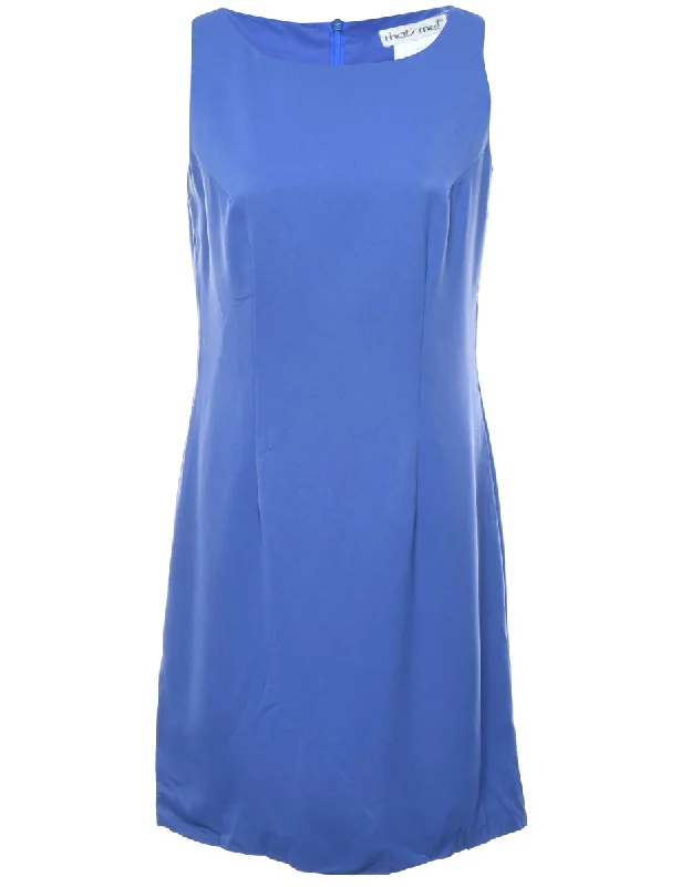 Weekend Offers You Can't Ignore Blue Dress - M