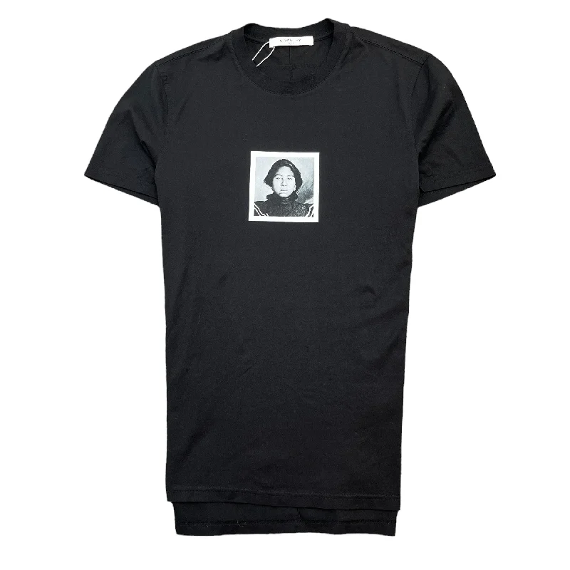 Hurry Up Men's Face Logo T-Shirt Black Size M