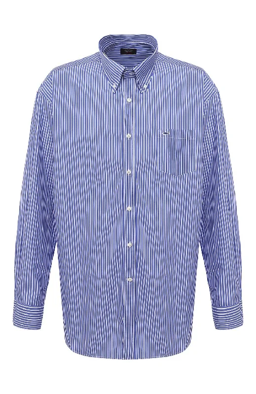 Weekend Savings Spectacular PAUL & SHARK Bankers Stripe Shirt NAVY/WHITE