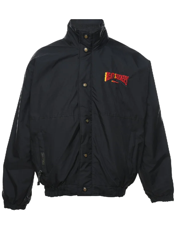 Black Embroidered Heat Seekers Jacket - L