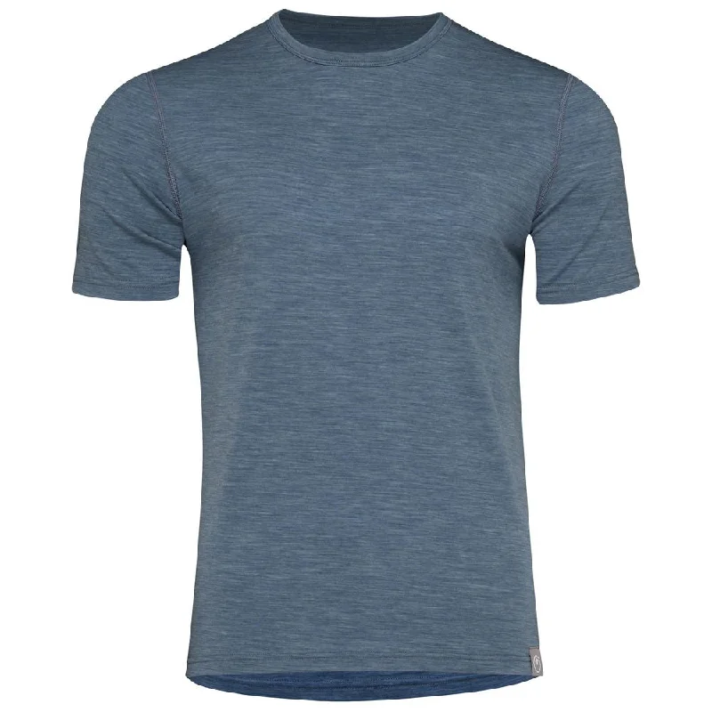 Super Savings Mens Merino Blend 160 PJ T-Shirt (Ocean Melange)