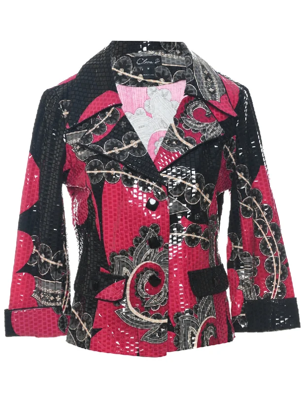 Epic Deals Button Front Evening Jacket - M