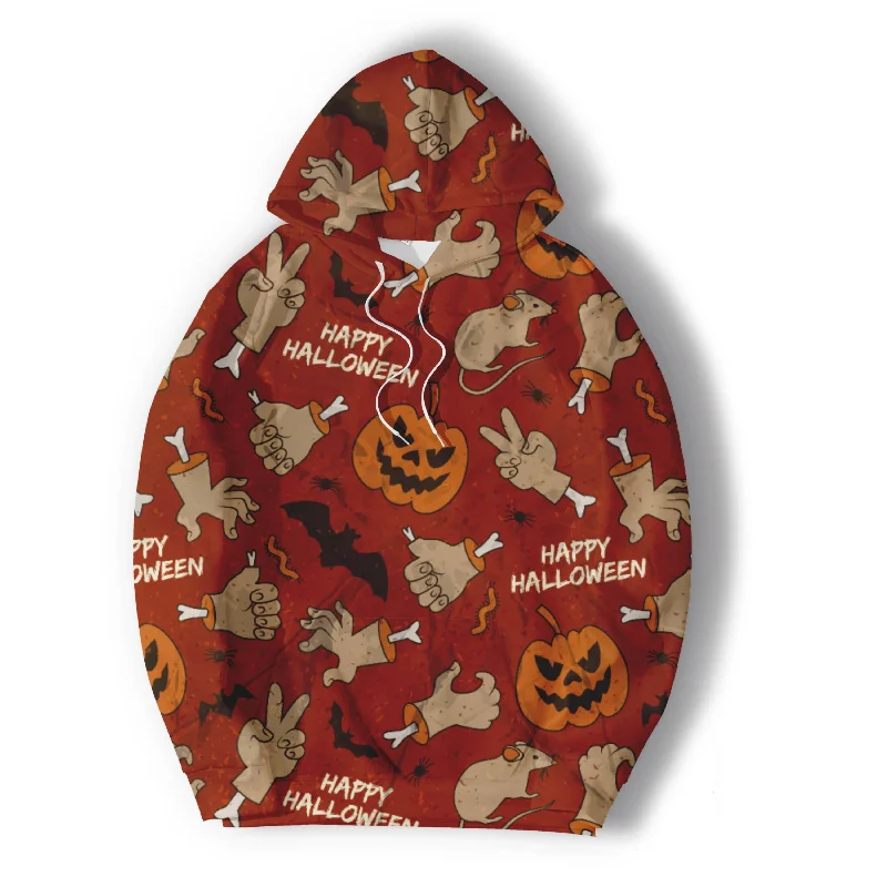 Shop and Save 3D PRINT HOODIES WITH HALLOWEEN PRINT