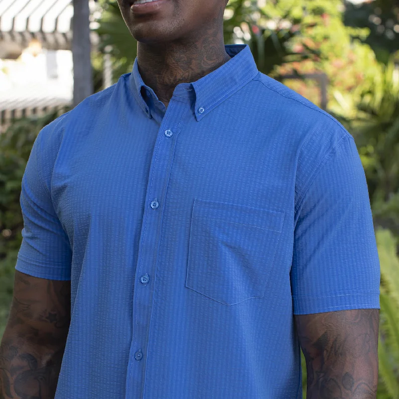 Price Reduction Regatta – Stretch Seersucker Short Sleeve Shirt