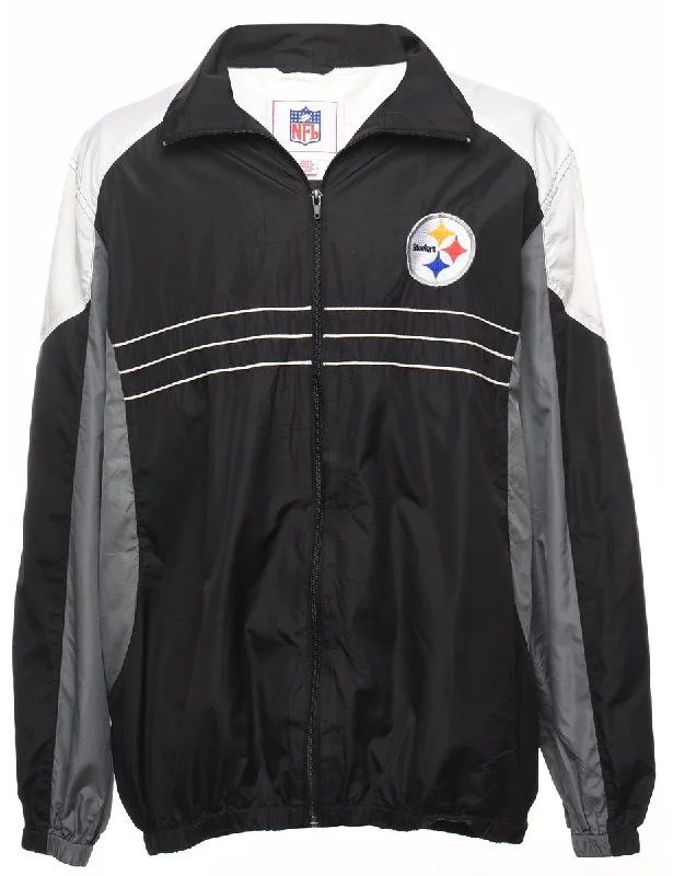 Deal of the Day Black Pittsburgh Steelers NFL Jacket - XL