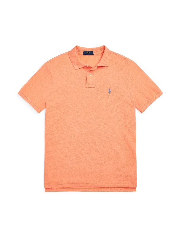 Polo Ralph Lauren Iconic Mesh Polo Shirt Orange