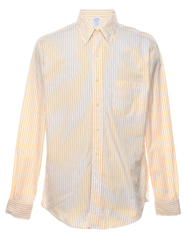 Act Now Brooks Brothers Striped Smart Shirt - L
