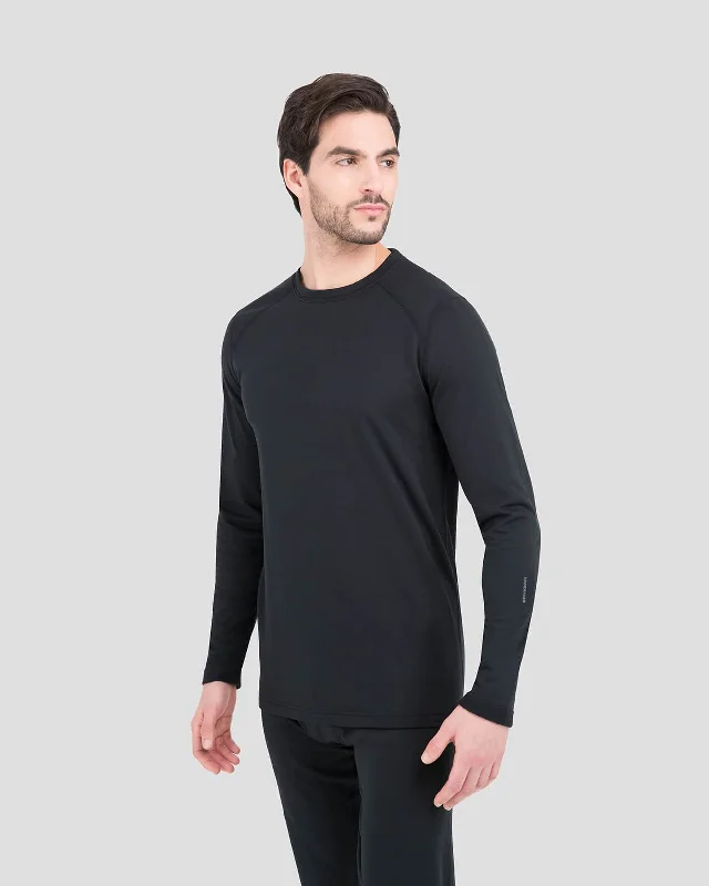 Price Drop 4.0 Big & Tall Men's Military Heritage Expedition Weight Fleece Thermal Crew Shirt