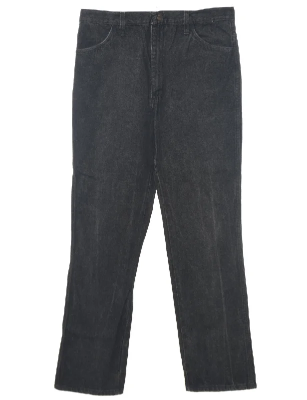 Final Markdown Black Straight Fit Jeans - W36 L32