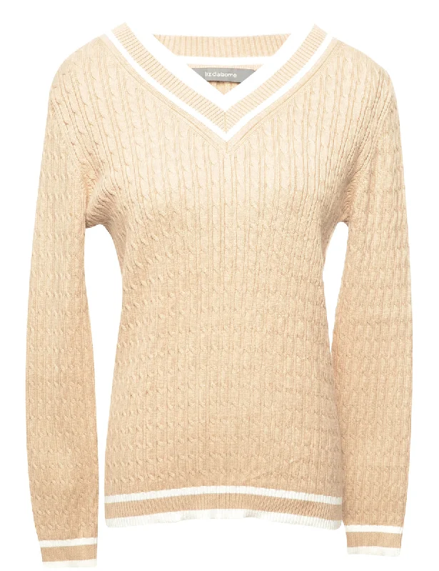 Massive Savings Cable Knit Jumper - M