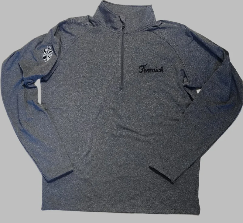 Weekend Deal Men's Sport 1/4 zip-Charcoal