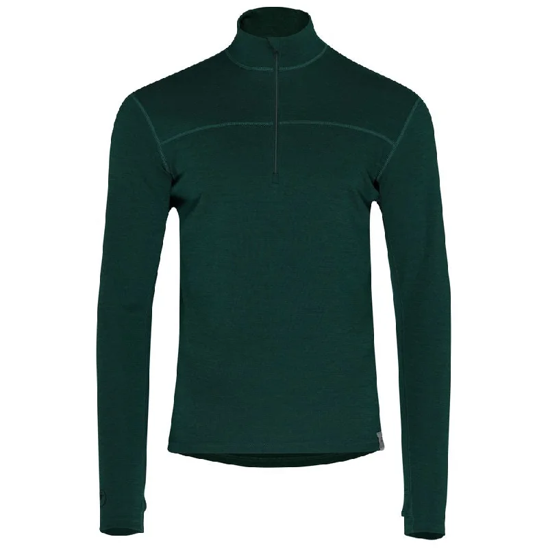 Can't Beat Mens IsoSoft 240 Zip Neck (Emerald)