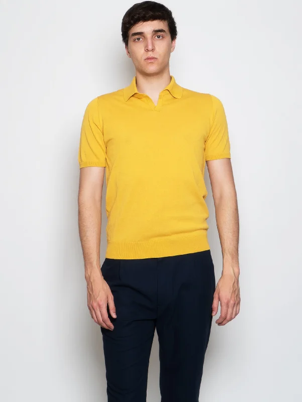 Mega Sale Polo in Cotone Crepe Maniche Corte Sole