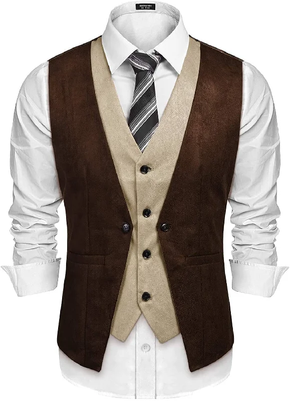 Warehouse Sale Suede Leather Vest (US Only)