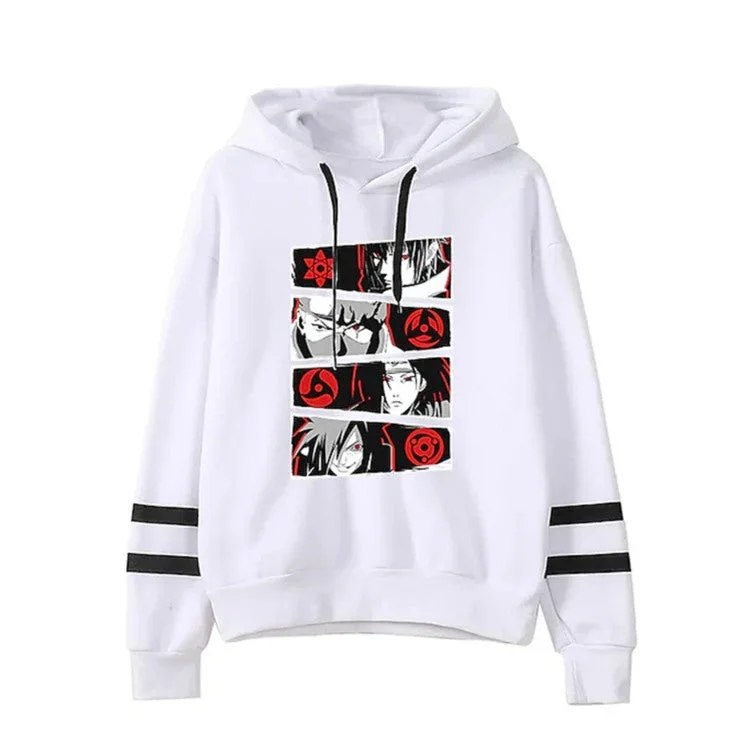 Graphic Printed Hoodies with Anime Logo