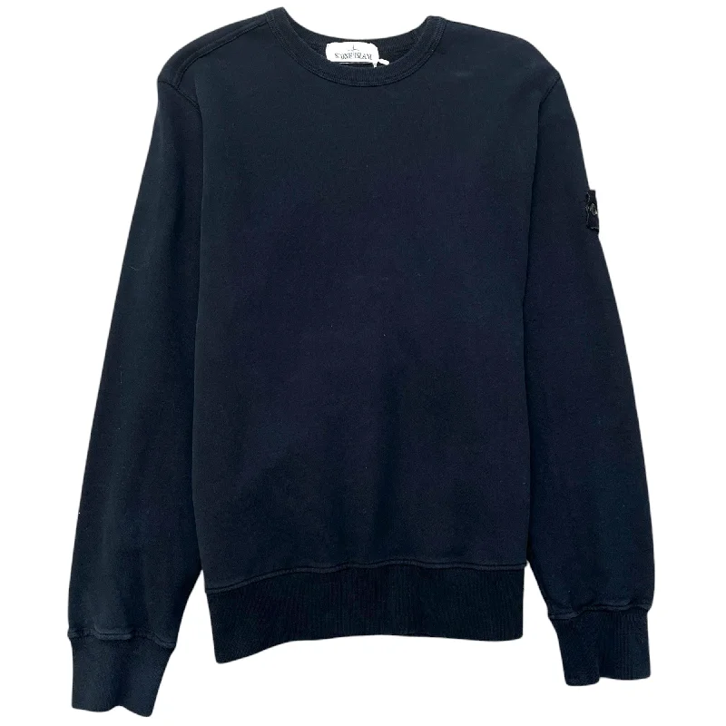 Price Drop Men's Applique Logo Sweatshirt Black Size L