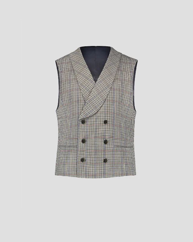 Clearance Sale SG Double Breasted Vest - Neutral