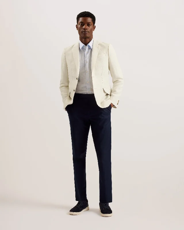 Daily Special Balhumj Large Herringbone Sb2 Blazer Natural