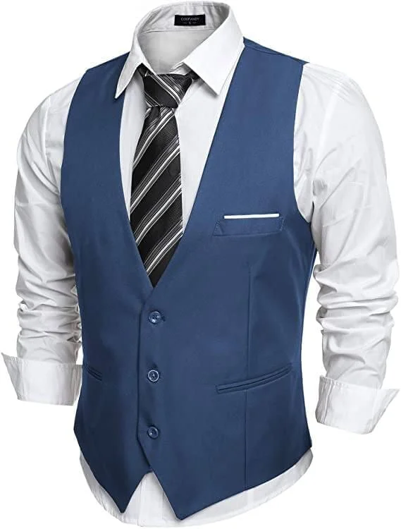 Price Reduction Slim Fit Jacket Vest (US Only)