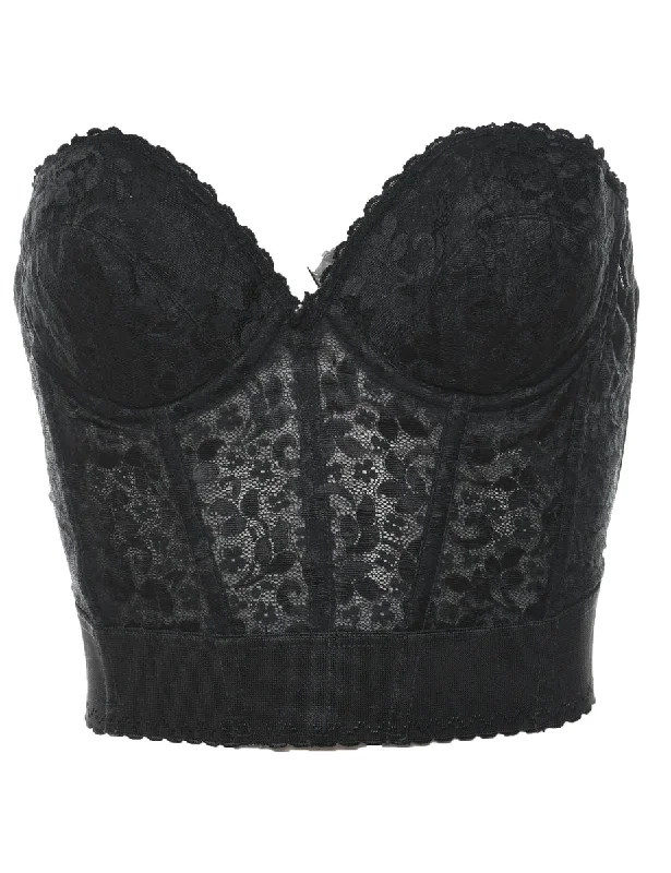 Black Bustier - M