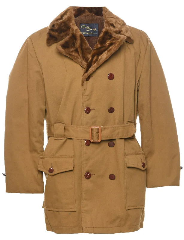 Bonus Savings Brown Coat - L