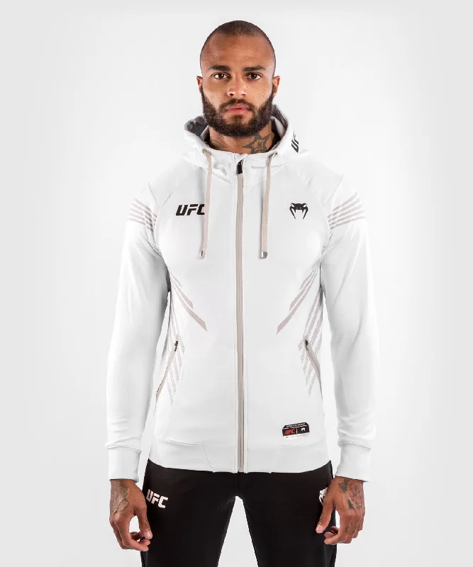 Unmissable Sale UFC Venum Authentic Fight Night Men's Walkout Hoodie - White