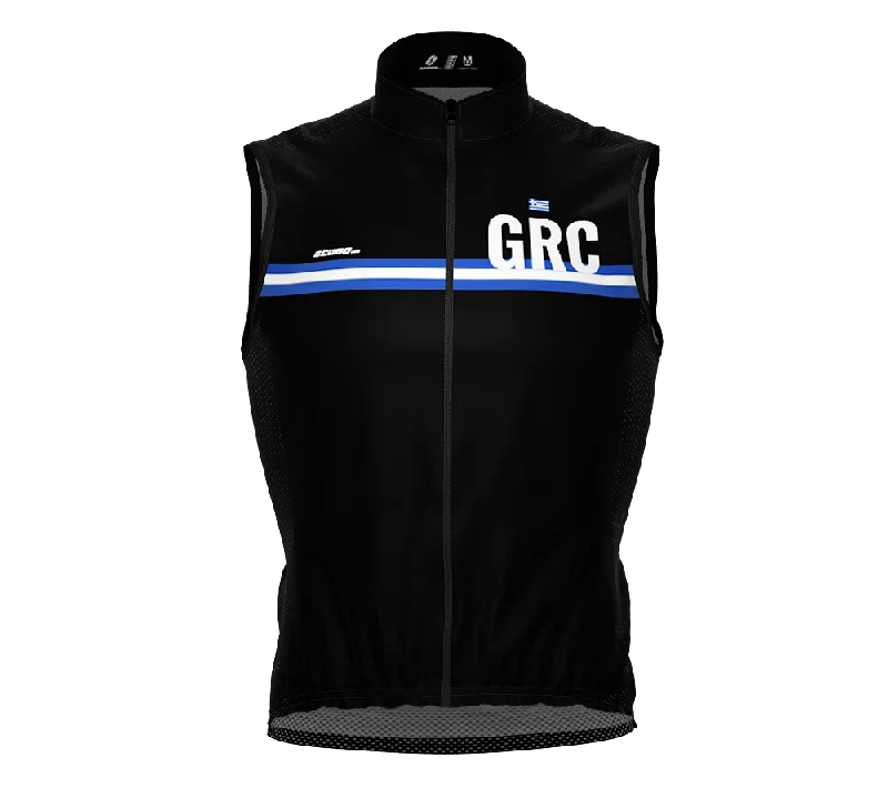 Closeout Sale Wind Breaker Cycling Running Sports Vest Greece Country Code for Men And Women
