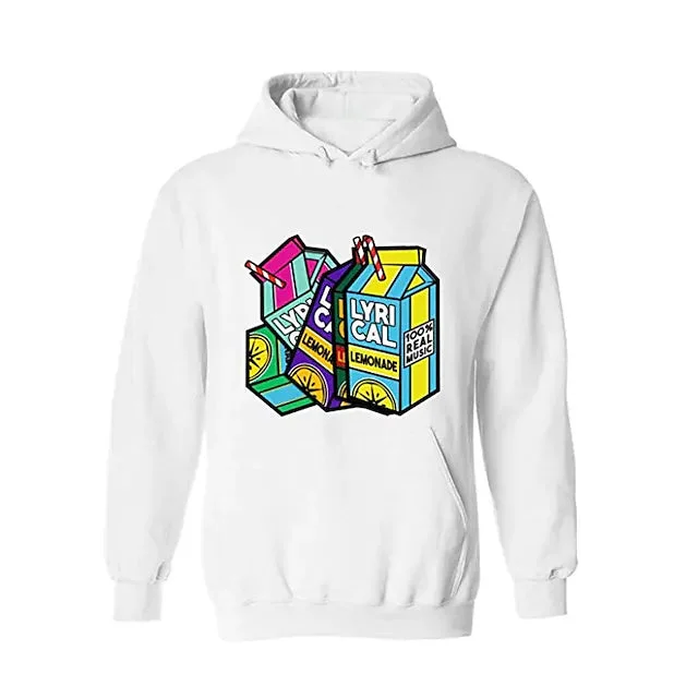 Customer Appreciation Sale Graphic Printed Hoodies with Milk Carton