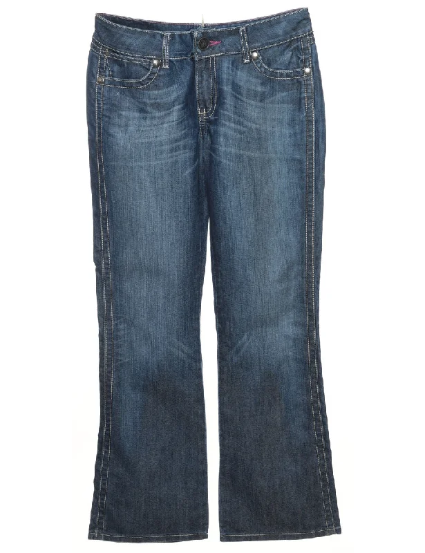 Closeout Boot Cut Classic Medium Wash Wrangler Jeans - W32 L31