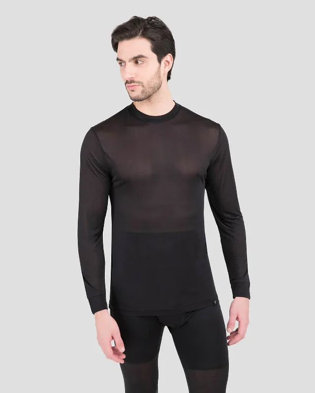 Sneak Peek Sale 1.0 Big & Tall Men's Thermasilk® Heritage Lightweight Baselayer Crew Top