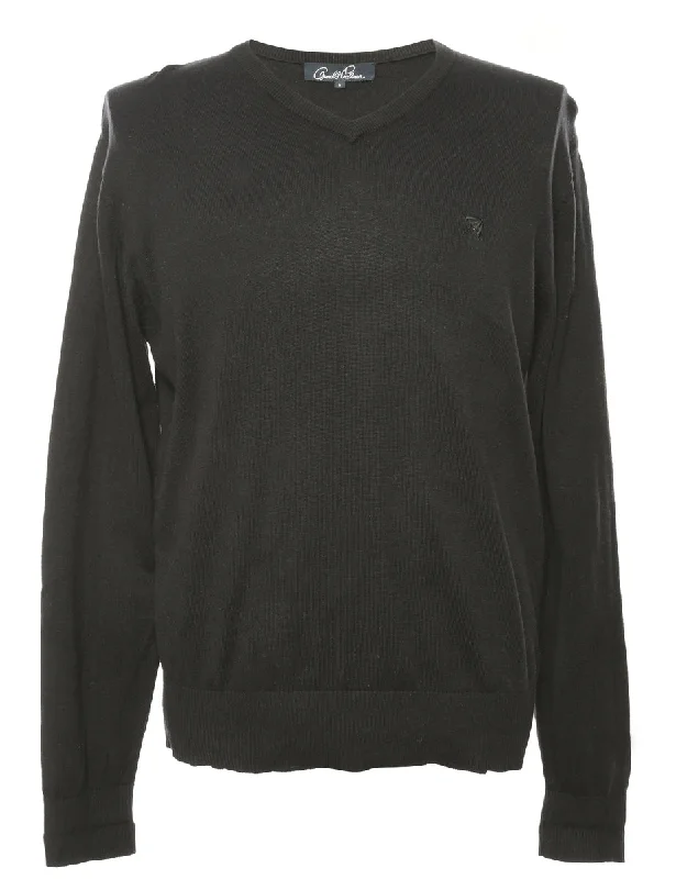 Extra Savings Black Long Sleeved Jumper - S