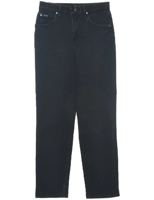 Don’t Miss Out Black Riders Tapered Jeans - W29 L31