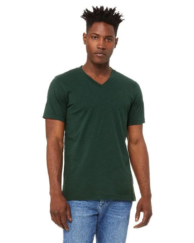 Limited Time Offer Bella+Canvas Unisex V-Neck T-Shirt | Forest