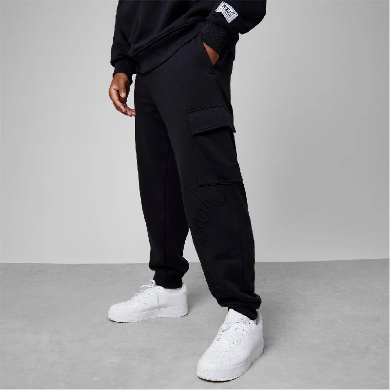 Weekend Offers That Shine Everlast x Muhammad Ali Embossed Joggers