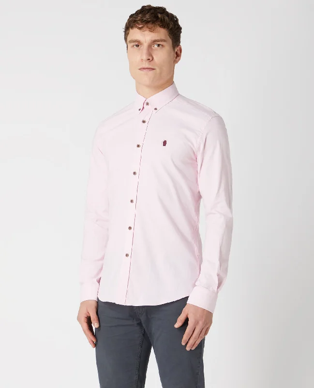Big Discounts Slim fit oxford cotton shirt