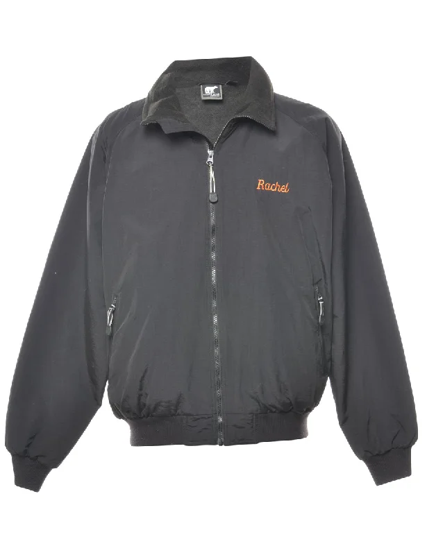 Weekend Savings Spectacular Black Lennox Nylon Jacket - M
