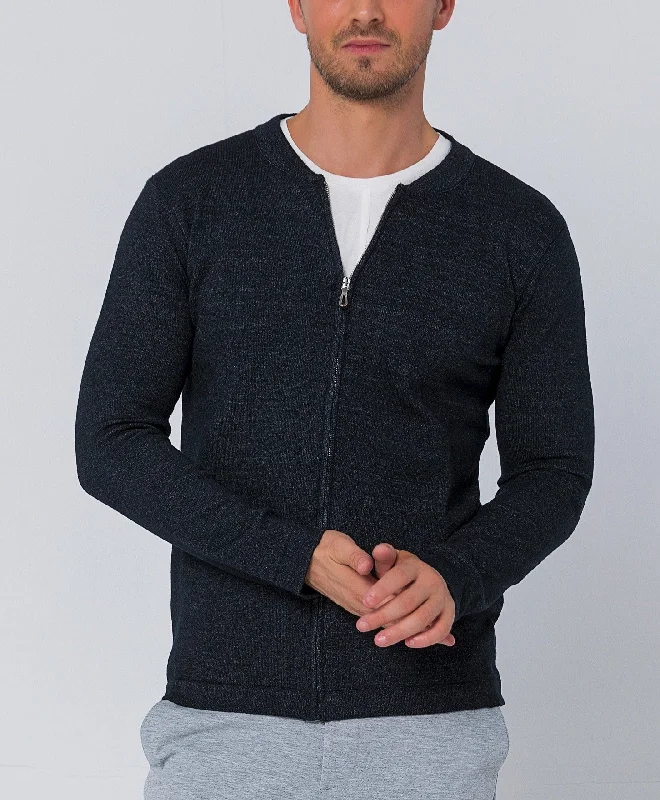 Bargain Alert Full Zip Closure Cardigan - Anthracite