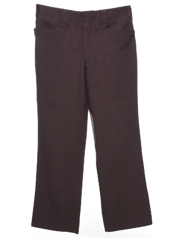 Buy Today Brown Trousers - W30 L28