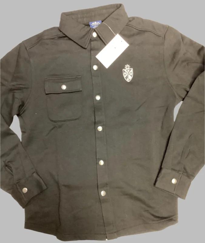 The Best Prices Charles River Unisex Snap Shacket - Black