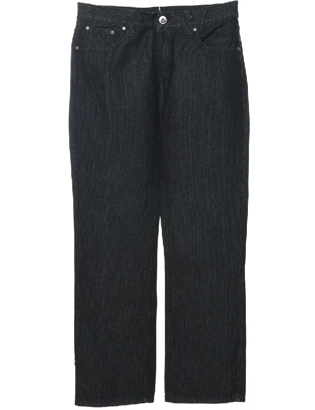 Epic Deals Black Straight Fit Jeans - W32 L32