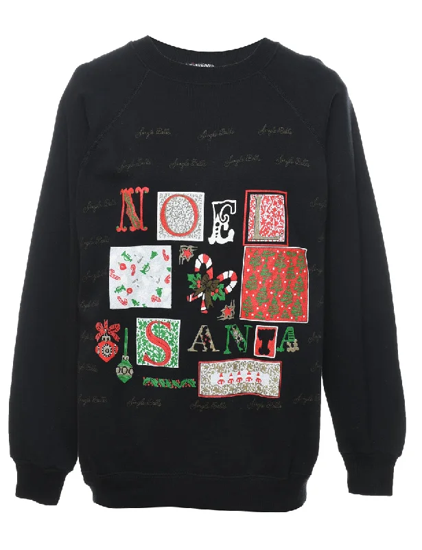 Black Christmas Sweatshirt - XL