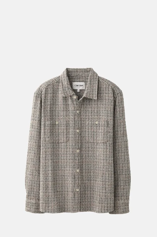 Weekend Specials to Love Reverse Tweed LS Shirt Natural