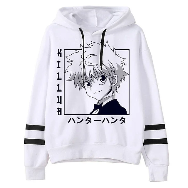 Markdown Madness Graphic Printed Hoodies with Anime Logo