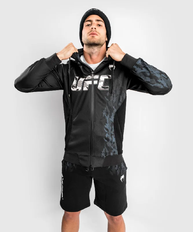 The Best Deal UFC Venum Authentic Fight Week Men's Zip Hoodie - Black