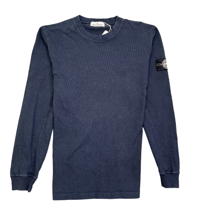 Low Cost Men's Applique Logo Sweatshirt Navy Size XXL